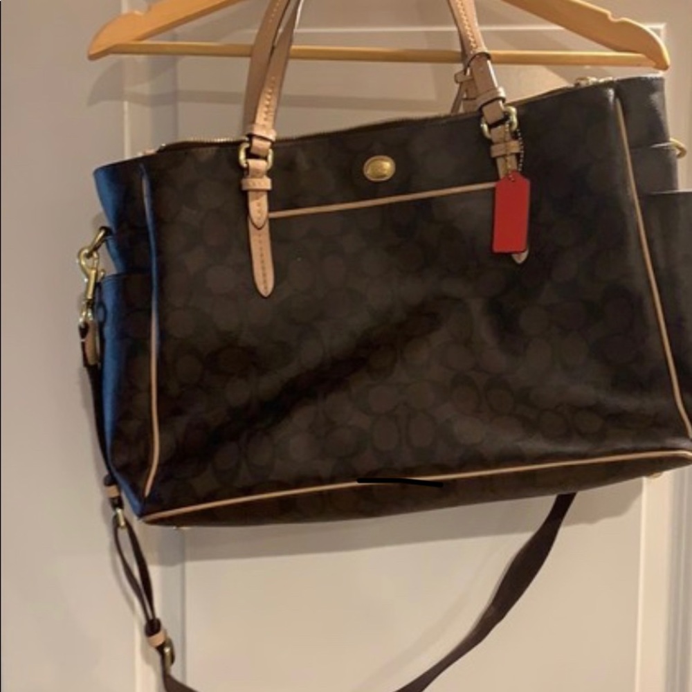 Coach diaper bag